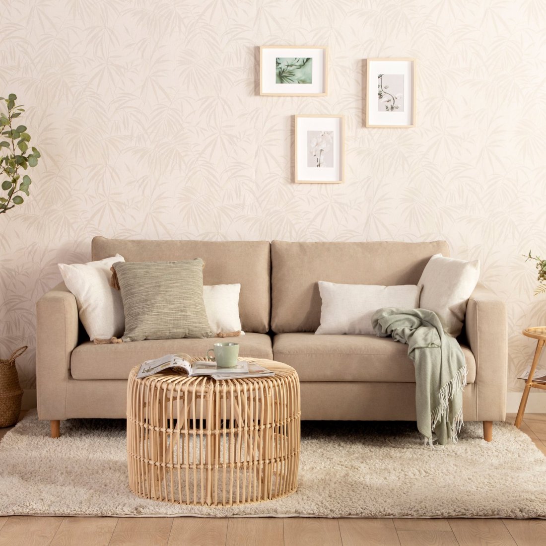 Canap Places Couleur Beige Beth Klast Home