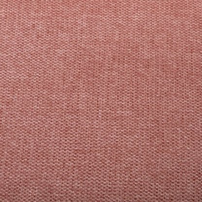Silla de comedor tapizada rosa con pata negra Norah