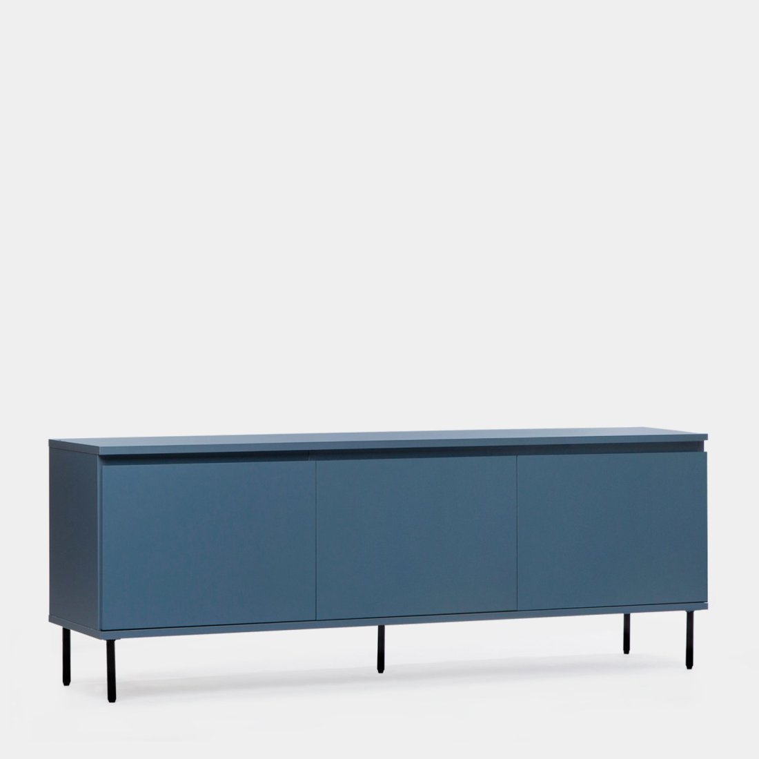 Mueble TV 160 en madera color azul Esben